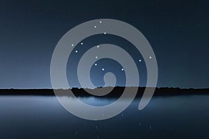 Draco star constellation, Night sky, Cluster of stars, Deep space, DragonÃÂ constellation